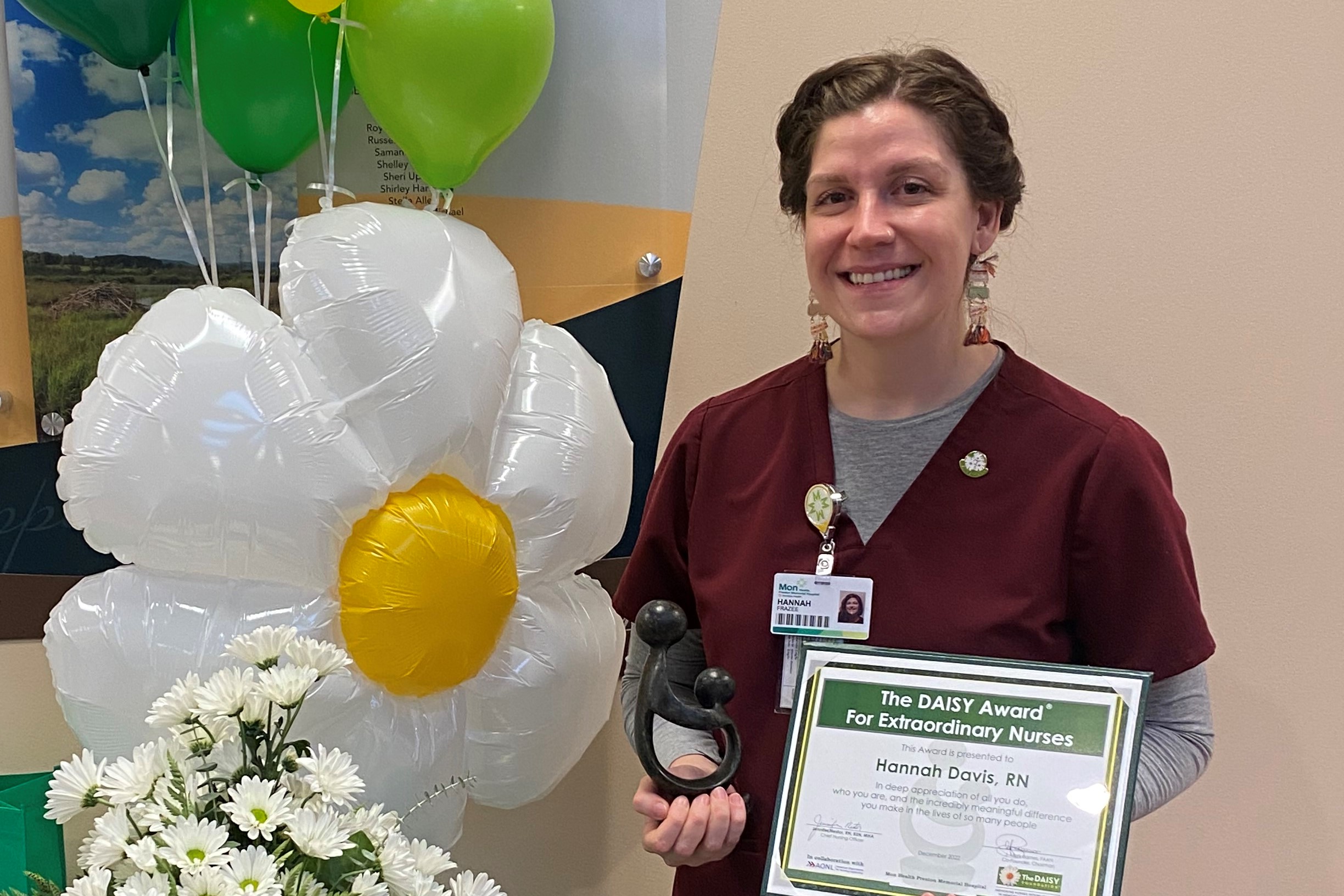 Extraordinary Nurse Recognized at Mon Health Preston Memorial Hospital